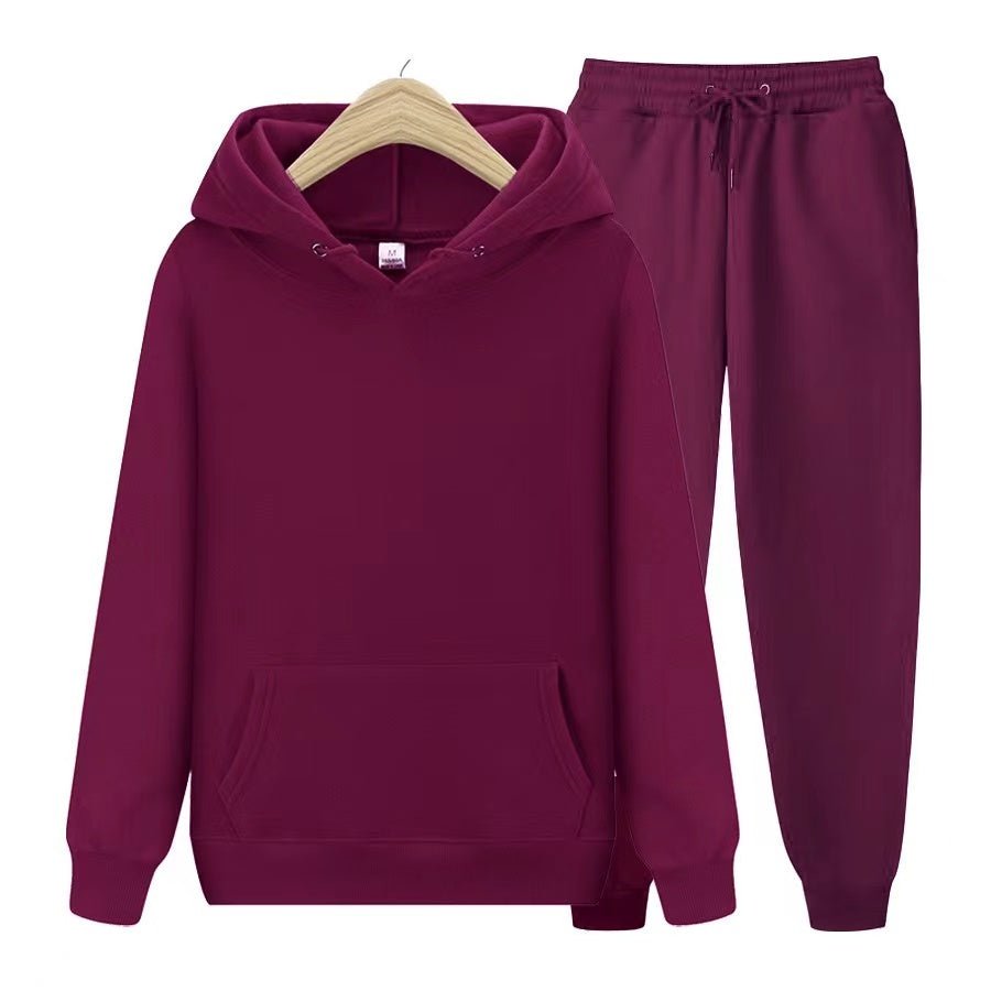 Rivano | Unisex Hoodie Set Met Joggingbroek En Strikkoord