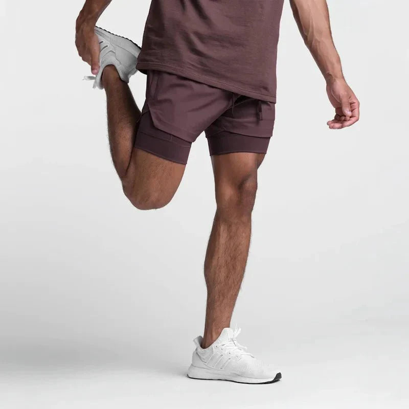 Arenzo | Lichtgewicht Heren Sportshort Met Sneldrogende Stof En Elastische Tailleband