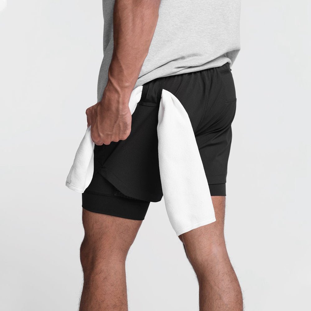 Arenzo | Lichtgewicht Heren Sportshort Met Sneldrogende Stof En Elastische Tailleband