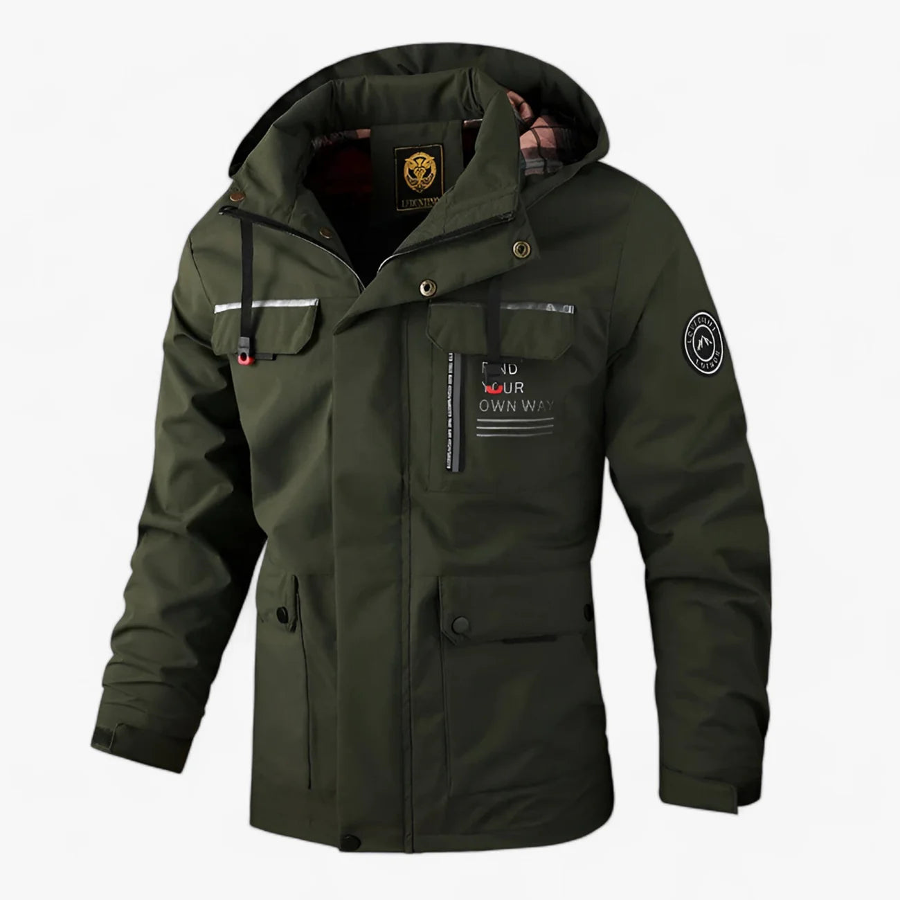 Marcello™ | Stevige Water- en Winddichte Winterjas met Capuchon
