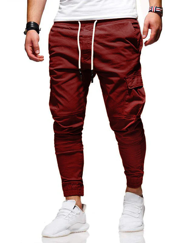 Noah™ | Casual Muscle Fit Cargo Broek Voor Mannen