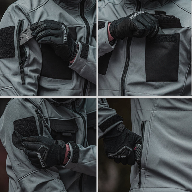 Sentinel | Tactical Softshell Jas met Contrastpanelen