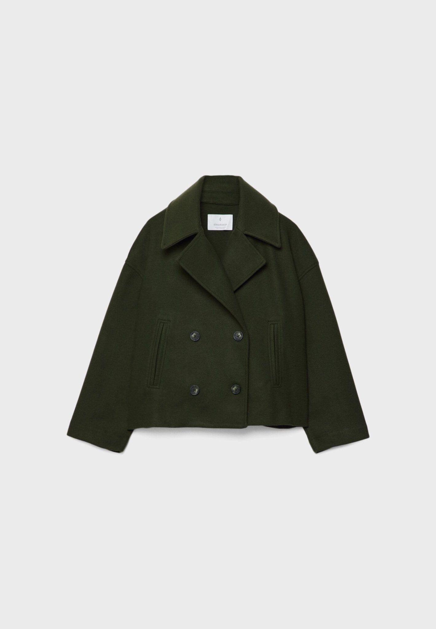 Selvya | Cropped Wollook Jas