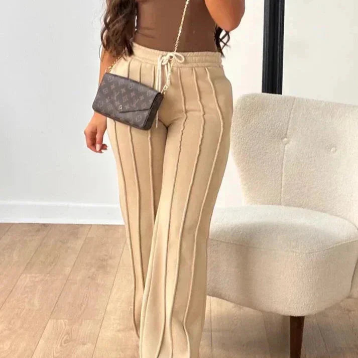 Serenya | Rechte Casual Broek