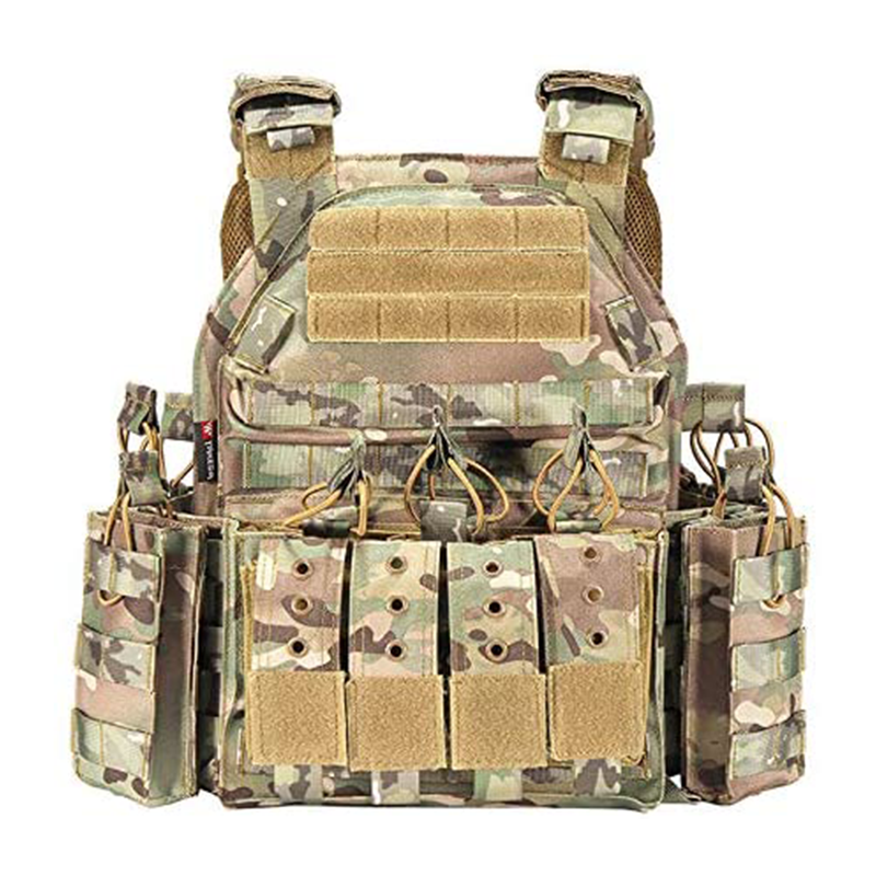 Phalanx | Tactisch MOLLE Vest Met Meerdere Pouches & Verstelbare Pasvorm