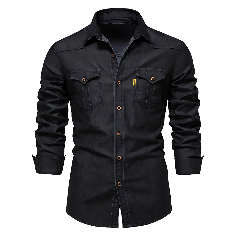 Rafael | Denim Overhemd Heren