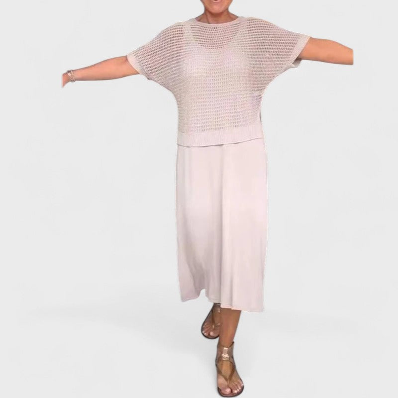 Solène | Luchtige Midi-Jurk