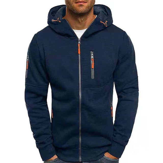 Raviro | Heren Hoodie met Ritssluiting