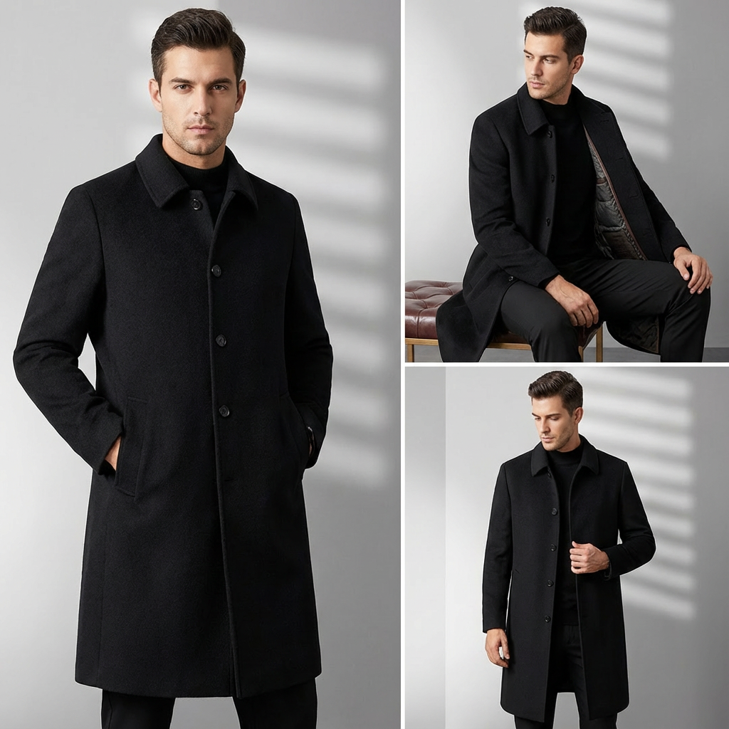 Raphaël | Schapenwollen Manteljas