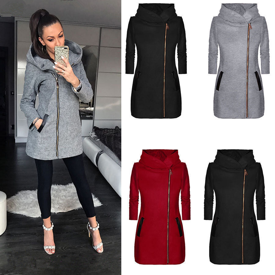 Ravelle | Asymmetrische Lange Jas