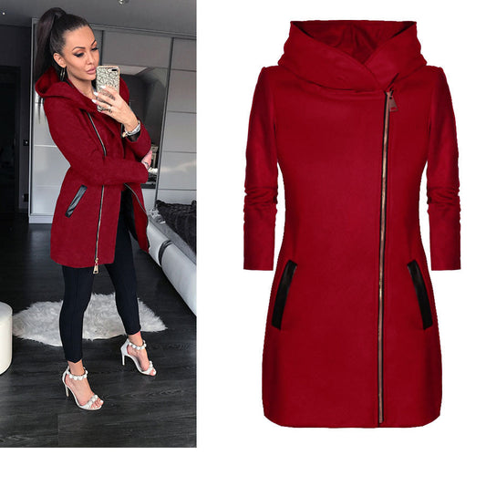 Ravelle | Asymmetrische Lange Jas