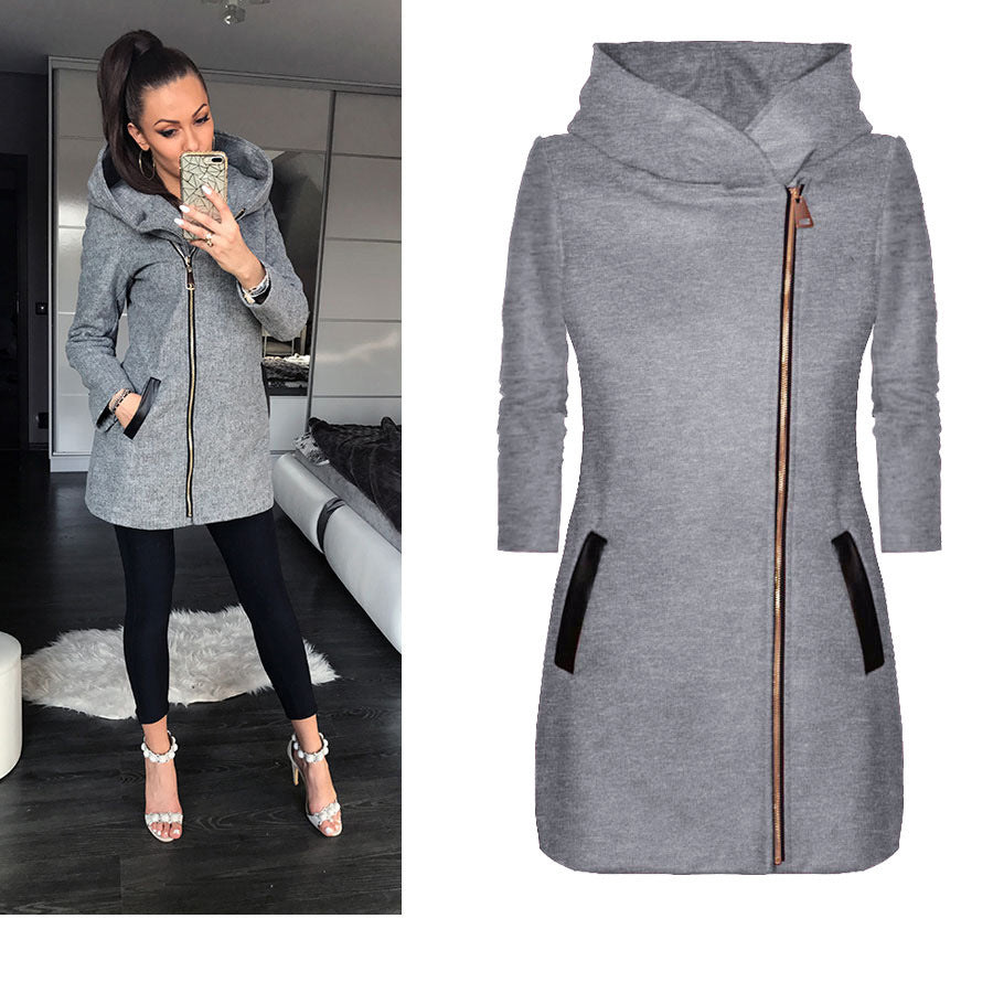 Ravelle | Asymmetrische Lange Jas