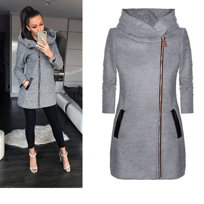 Ravelle | Asymmetrische Lange Jas
