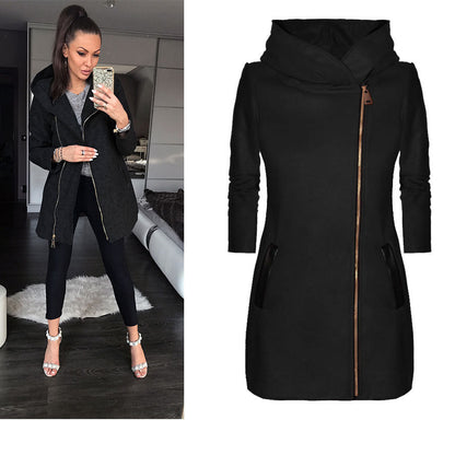 Ravelle | Asymmetrische Lange Jas
