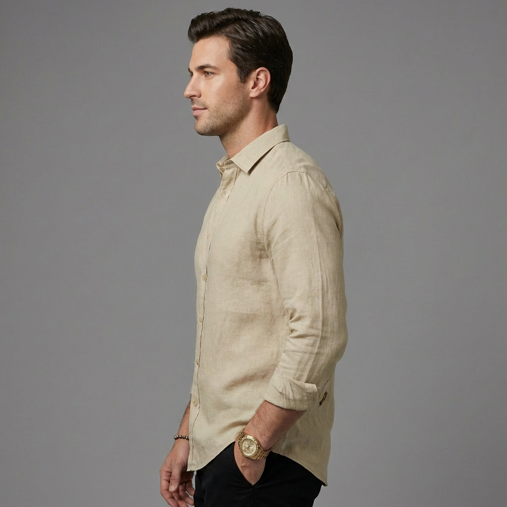 Ando | Linnen Overhemd