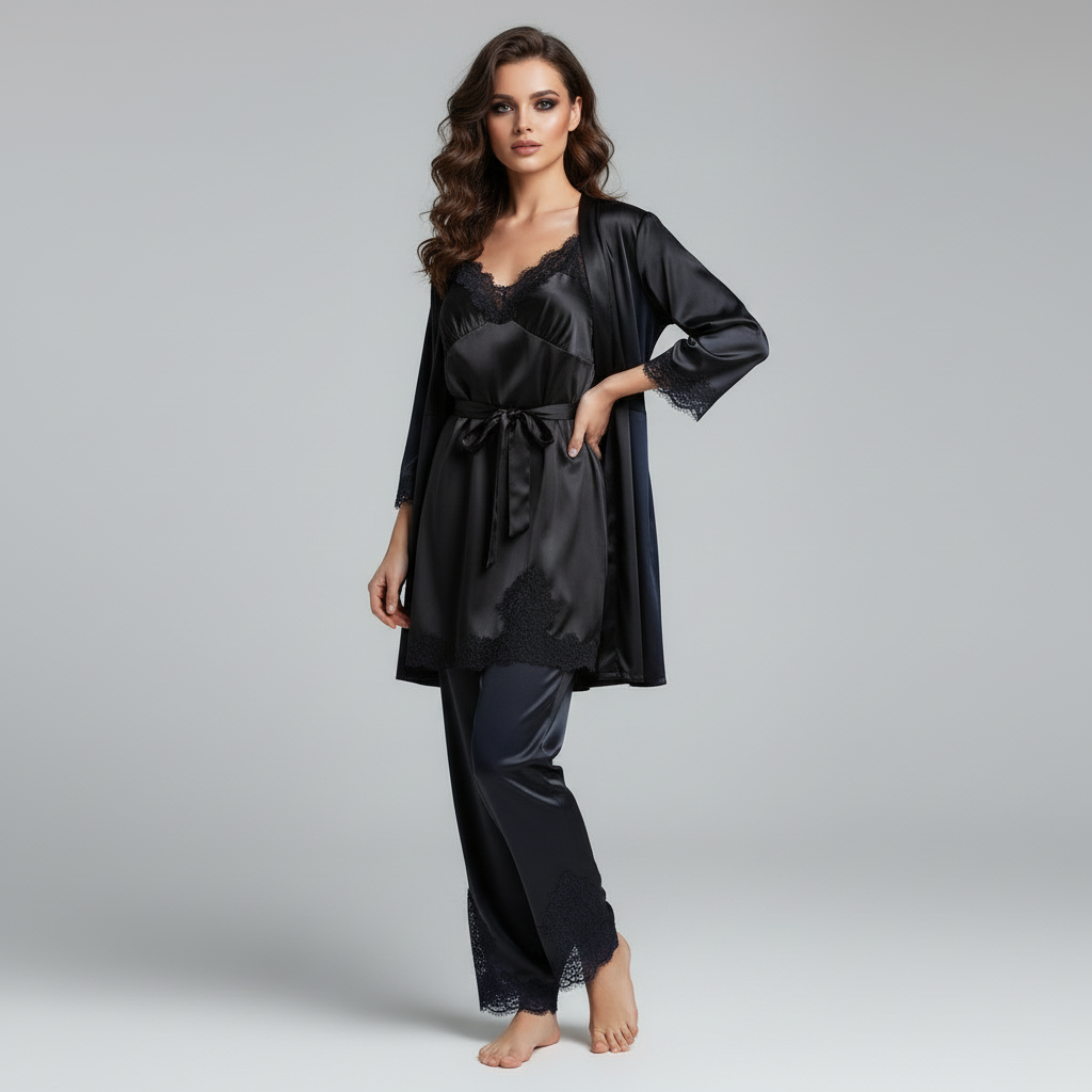 Selene | Satijnen Pyjama Set