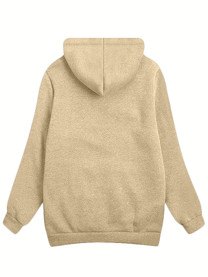Liora | Gevoerde Pluche Hoodie