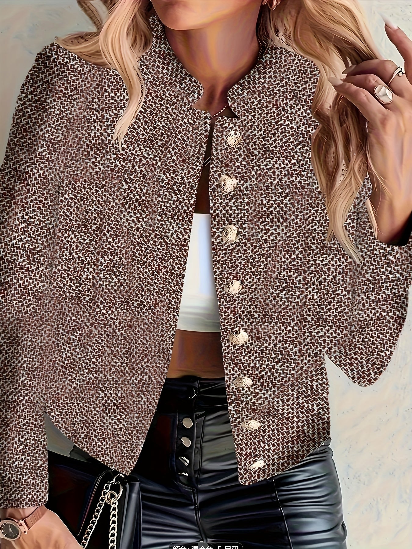 Amelise | Tweed Bouclé Jasje