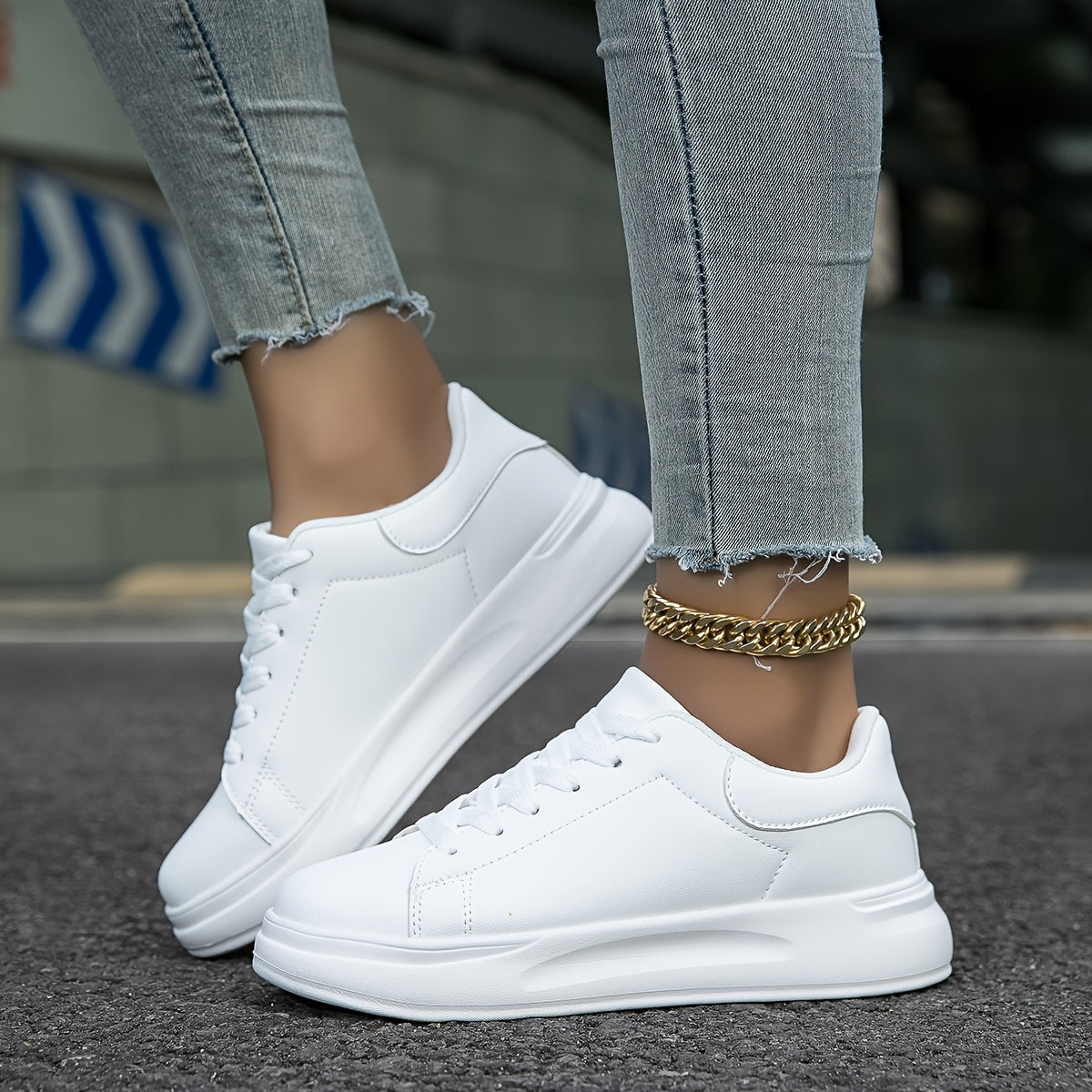 Alba | Witte Sneakers Dames