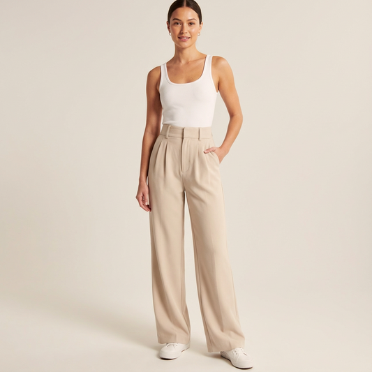 Elinor | Pantalon Wijde Pijpen