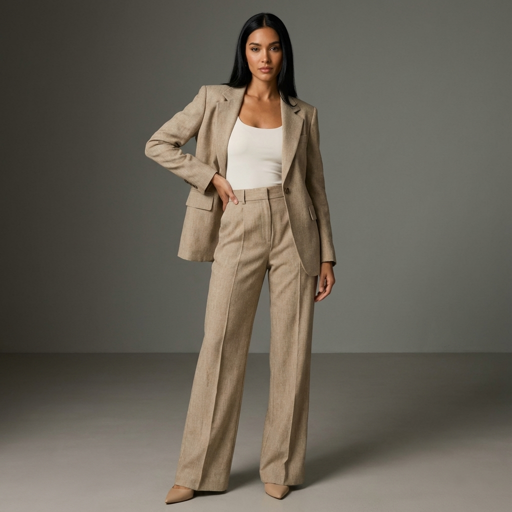 Aveline | Tweedelig Pak Blazer Pantalon