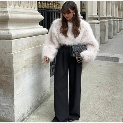 Arden | Cropped Faux Fur Jas