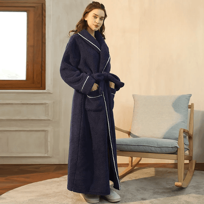 Lazaro™ | Unisex Luxe Fleece Badjas | Extra Lang & Superzachte Fluffy Pluche