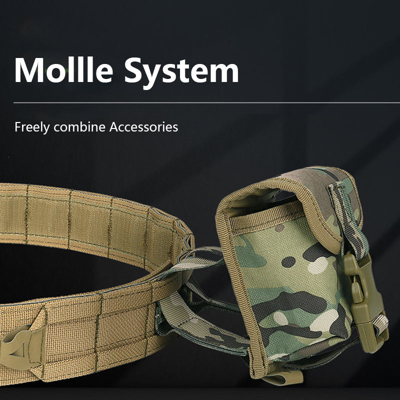Ares | Tactische MOLLE Gevechtsriem Met Modulaire Pouches