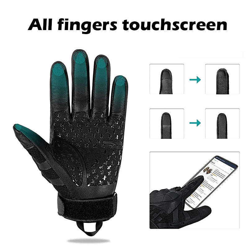 Aegis Touch | Tactical Handschoenen met Knokkelbescherming & Touchscreen
