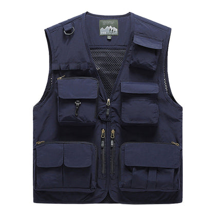 Trailmaster | Multifunctioneel Outdoor Vest met Meerdere Zakken