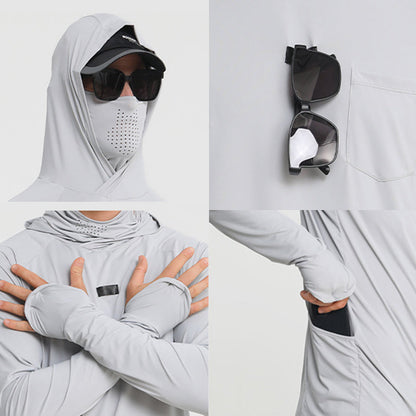 Kaelen | Zonnebeschermings Hoodie Heren