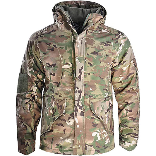 Sentinel | Tactical Camo Winterjas met Capuchon