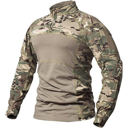Aegis | Tactical Combat Shirt met Camouflage en Armzakken