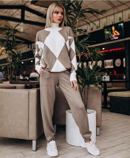 Renelle | Tweedelige Gebreide Knit Set