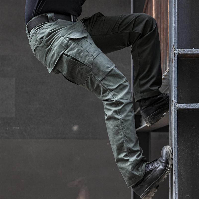 Valerio | Tactische Outdoor Cargobroek Heren Groen