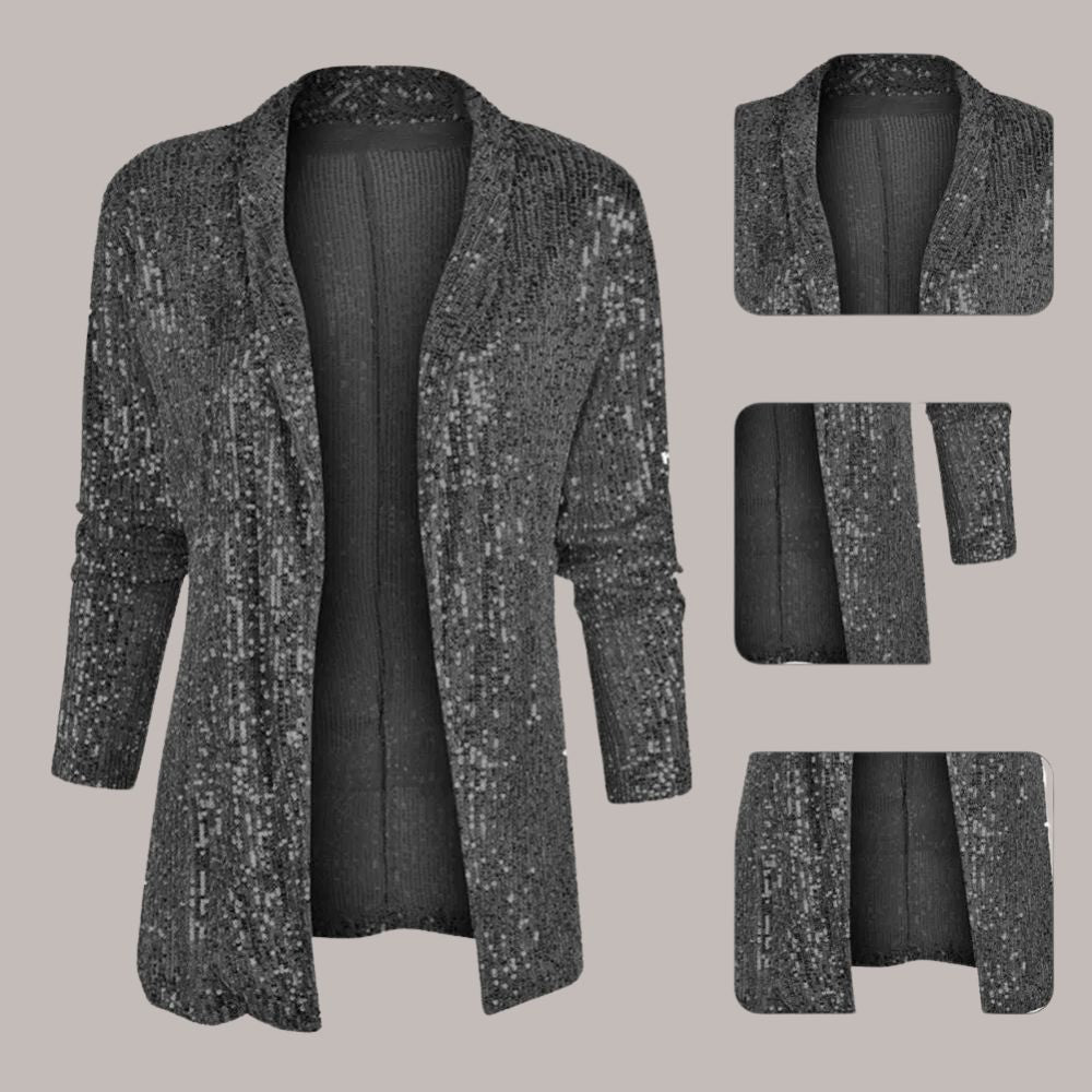 Serena | Pailletten Blazer