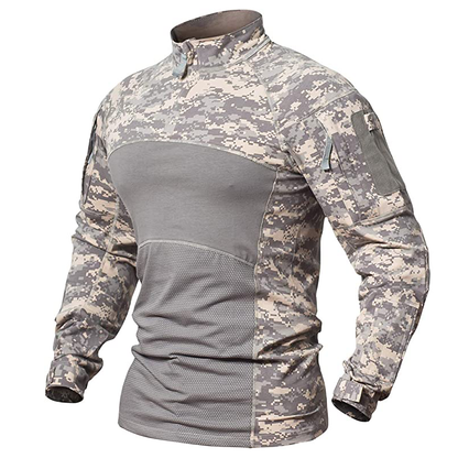 Aegis | Tactical Combat Shirt met Camouflage en Armzakken