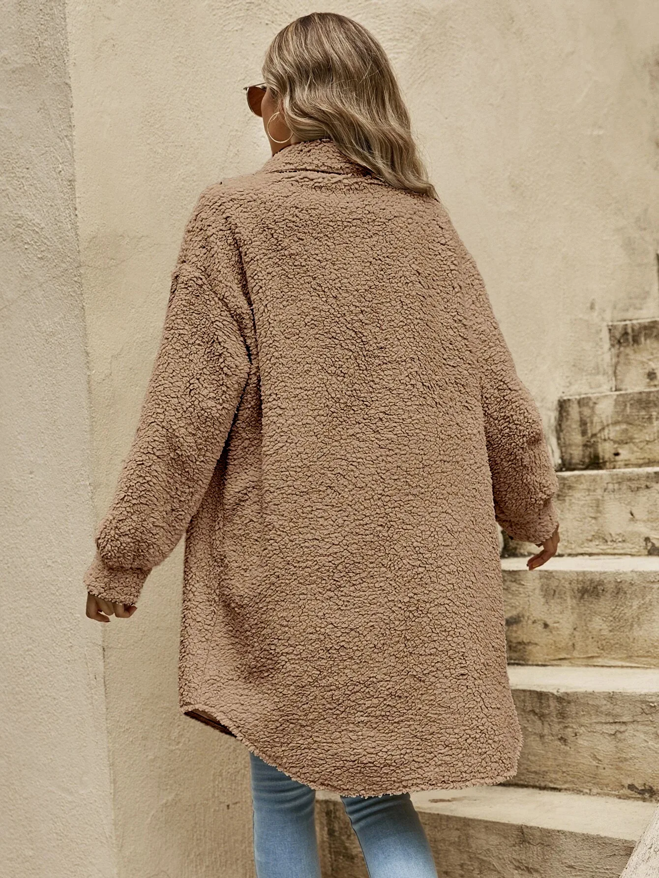 Allegra™ | Luxe Wollen Lange Cardigan met Oversized Ontwerp