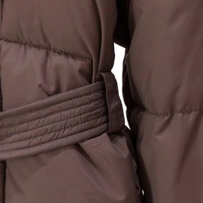 Amarisse | Gewatteerde Winterjas Met Ceintuur Dames