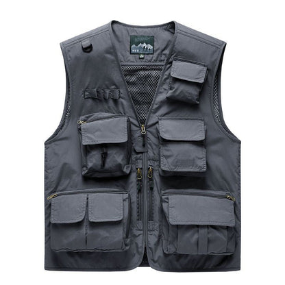Trailmaster | Multifunctioneel Outdoor Vest met Meerdere Zakken