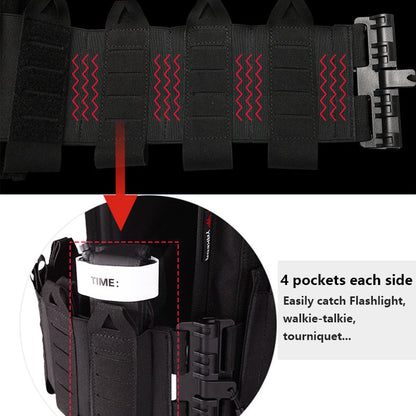 Aegis | Tactical Plate Carrier Vest met MOLLE