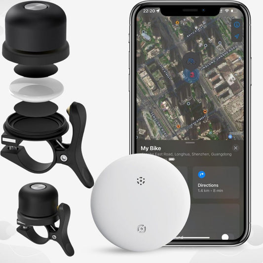 Veloro | Fietsbel met Verborgen GPS-Tracker