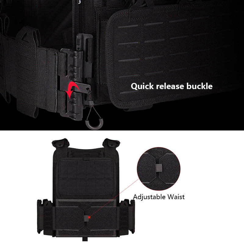 Aegis | Tactical Plate Carrier Vest met MOLLE