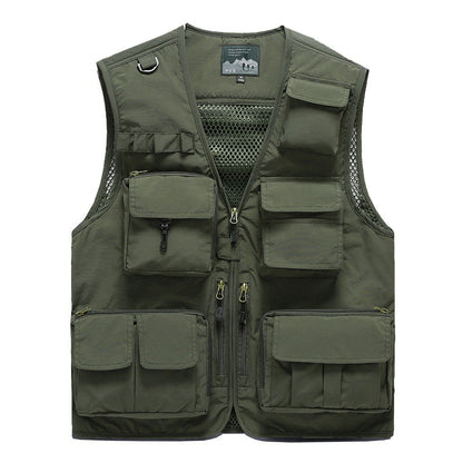 Trailmaster | Multifunctioneel Outdoor Vest met Meerdere Zakken