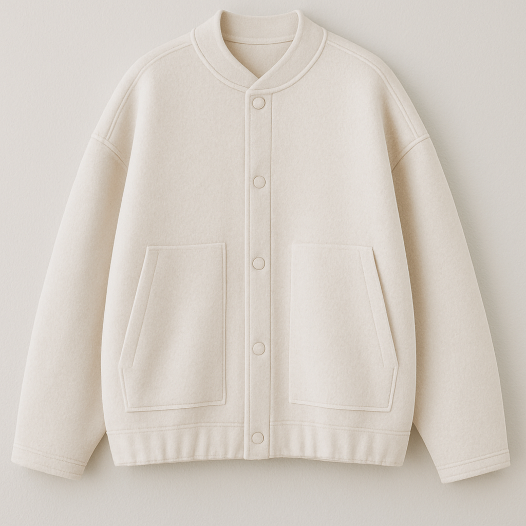 Cyrille | Wol-Look Bomberjack Dames