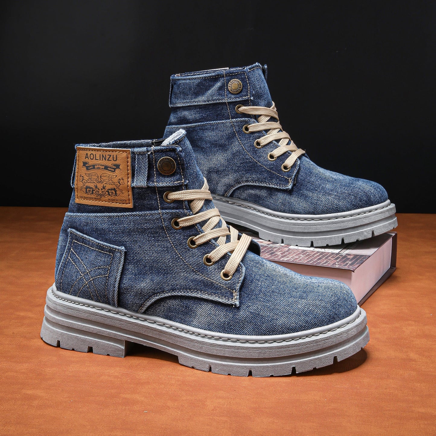 Rexton | Denim Boots