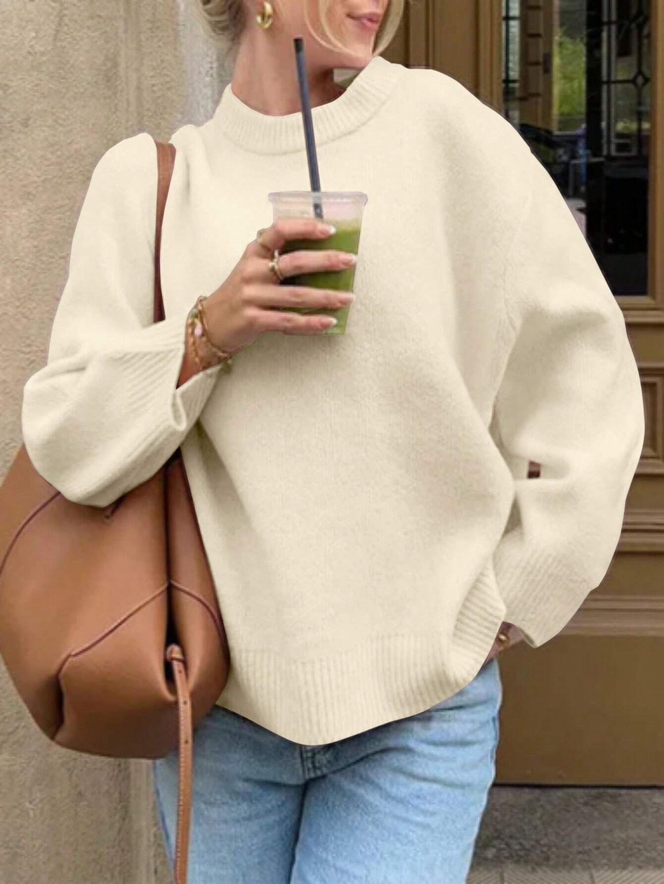 Nora | Oversized Gebreide Trui