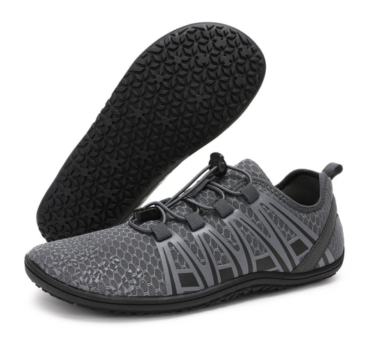 Orvan | Grijze Barefoot Sneakers