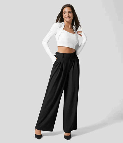 Amélie | High-Waist Wijde Pantalon