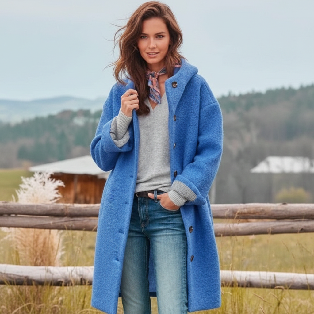 Clarine | Lange Mantel Dames